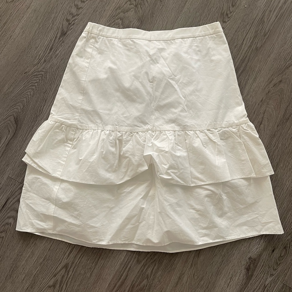 NWT J.Crew white skirt